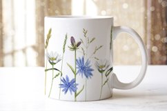 Mugs wildflowers sublimation