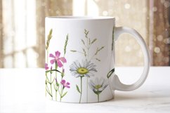 Mugs wildflowers sublimation