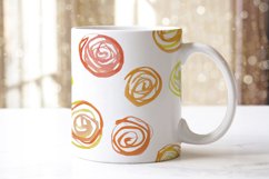 Mugs with Abstract pattern sublimation
