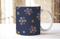 Mugs with Abstract pattern sublimation