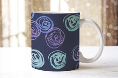 Mugs with Abstract pattern sublimation