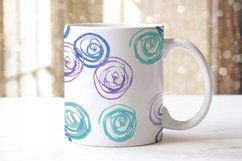 Mugs with Abstract pattern sublimation