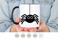 Halloween Spider Svg and Png Clipart, Cute Spider for Cricut Product Image 3