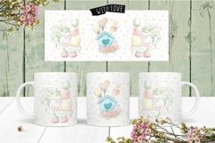Easter Mug Sublimation Mug Wrap Product Image 1