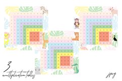 Multiplication Tables Printable Set.School stationary goods. Product Image 1