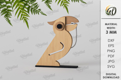 Multi Cord Holder Laser Cut. Wooden Cord Organizer SVG Product Image 1