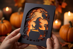 Layered Halloween Panel "Potion" | Cutting File Product Image 2