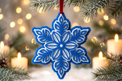 Layered Snowflake | Cutting Files Product Image 2
