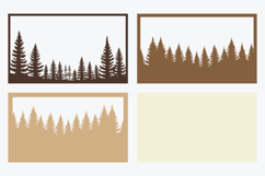 Multilayer Forest SVG Pine Trees SVG Product Image 2