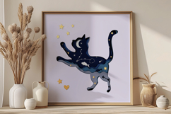 Multi-layered panel Cat-constellation of pisces. Product Image 2