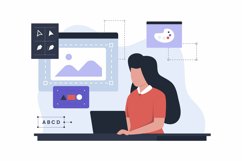 Multimedia editing illustration set Product Image 9