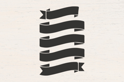 Multiple Scroll Ribbon SVG Product Image 1