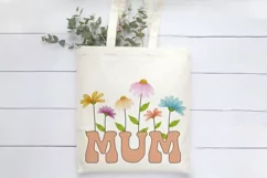MUM Sublimation | Spring Flowers | Mother's Day PNG Product Image 2