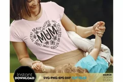 Download this Mothers Day SVG today for a good price. These compatible with Cricut, Silhouette, and Glowforge Cutting Machines.