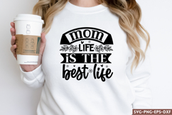 Mum life is the best life SVG, Mom you are tea-riffic sv Product Image 1