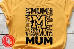 Mum Mum svg Mommy shirt Different fonts Mothers Birthday Product Image 1