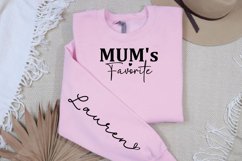 Mum's favorite Sleeve SVG Product Image 2