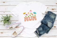 MUM Sublimation | Spring Flowers | Mother's Day PNG Product Image 3