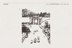 Mumbai Streets Sketches Product Image 3