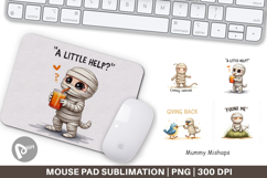 Mummy Mishaps Mouse Pad Product Image 1