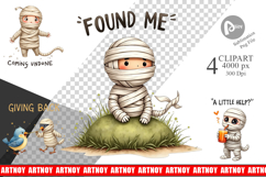 Mummy Mishaps Clipart Product Image 1