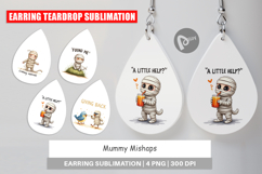 Mummy Mishaps Earring Product Image 1