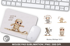 Mummy Mishaps Mouse Pad Product Image 1