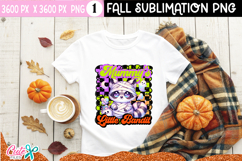  Mummys raccoon Halloween Sublimation 