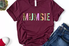 MUMSIE SUBLIMATION DESIGN PNG I MOTHERS DAY SUBLIMATION DESIGN PNG