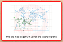 Laser cut World map SVG vector template digital download Product Image 3