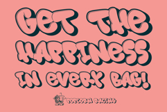 Mural Tribbe Letter | 3D Layered Graffiti Webfont for Urban Product Image 4