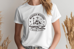 Murder Mystery Book Club SVG, Mystery Reader PNG Design Product Image 2