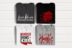 Murder Show Lovers SVG File Set