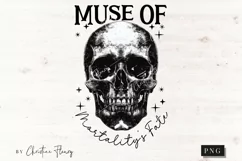 Muse of Mortality's Fate Gothic PNG | Tortured Poet PNG Product Image 4