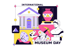 10 International Museum Day Illustration Product Image 4