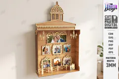 Museum of Us Laser Cut | Personalised 3D Photo Frame | CNC Product Image 1