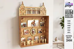 Museum of Us Laser Cut | Personalised 3D Photo Frame | CNC Product Image 1