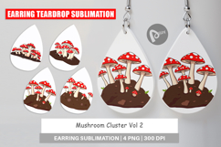 Earring Forest Mushrooms Product Image 1