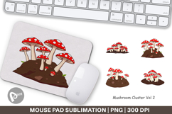 Mouse Pad Forest Mushrooms Product Image 1