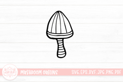 Mushroom Doodle Clipart Product Image 1