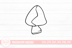 Mushroom Doodle Clipart Product Image 1