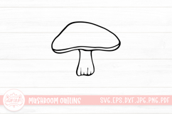 Mushroom Doodle Clipart Product Image 1