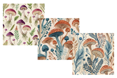 mushroom dye garden, natural pigment design, eco printing pattern, sustainable textile paper, foraged color swatches, fungi pigment art, organic dye pattern, botanical color garden, earth tone design, craft revival background