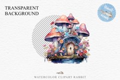 Mushroom Hut Fairy House Landscape Watercolor Clipart PNG Nursery  art Transparent Print for invitation t-shirt designs sublimation kids travel vacation watercolor Mushroom hut house png, landscape clipart, Fairy tale children sublimation clip art