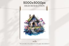 Mushroom Hut Fairy House Landscape Watercolor Clipart PNG Nursery  art Transparent Print for invitation t-shirt designs sublimation kids travel vacation watercolor Mushroom hut house png, landscape clipart, Fairy tale children sublimation clip art