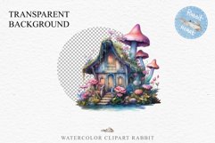 Mushroom Hut Fairy House Landscape Watercolor Clipart PNG Nursery  art Transparent Print for invitation t-shirt designs sublimation kids travel vacation watercolor Mushroom hut house png, landscape clipart, Fairy tale children sublimation clip art