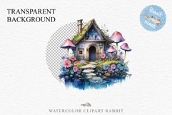 Mushroom Hut Fairy House Landscape Watercolor Clipart PNG Nursery  art Transparent Print for invitation t-shirt designs sublimation kids travel vacation watercolor Mushroom hut house png, landscape clipart, Fairy tale children sublimation clip art