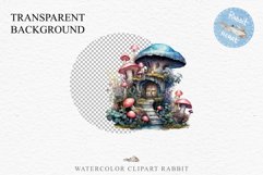 Mushroom Hut Fairy House Landscape Watercolor Clipart PNG Nursery  art Transparent Print for invitation t-shirt designs sublimation kids travel vacation watercolor Mushroom hut house png, landscape clipart, Fairy tale children sublimation clip art