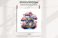 Mushroom Hut Fairy House Landscape Watercolor Clipart PNG Nursery  art Transparent Print for invitation t-shirt designs sublimation kids travel vacation watercolor Mushroom hut house png, landscape clipart, Fairy tale children sublimation clip art