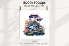 Mushroom Hut Fairy House Landscape Watercolor Clipart PNG Nursery  art Transparent Print for invitation t-shirt designs sublimation kids travel vacation watercolor Mushroom hut house png, landscape clipart, Fairy tale children sublimation clip art